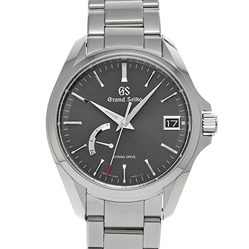 グランドセイコー スプリングドライブ SBGA073 ブラック メンズ 時計 【中古】【wristwatch】