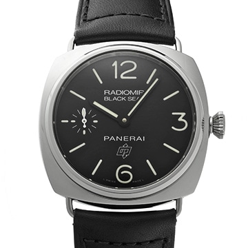 パネライ ラジオミール ブラックシール ロゴ PAM00380 ブラック メンズ 時計 【中古】【wristwatch】