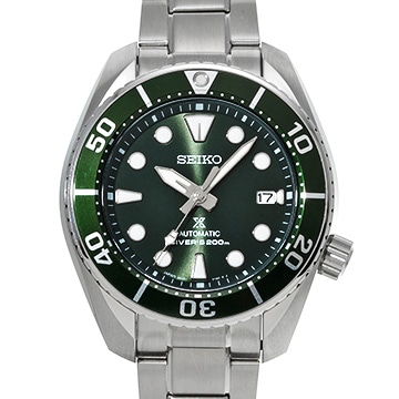 セイコー プロスペックス ダイバー スキューバ SBDC081 グリーン メンズ 時計 【中古】【wristwatch】