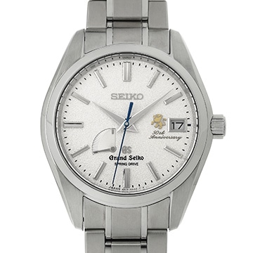 グランドセイコー スプリングドライブ 50th SBGA055 シルバー メンズ 時計 【中古】【wristwatch】