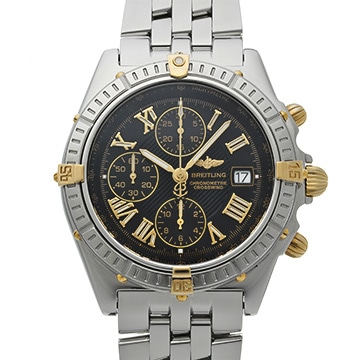 ブライトリング クロスウィンド レーシング ビコロ B149B44PA ブラック メンズ 時計 【中古】【wristwatch】