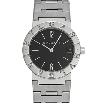 ブルガリ ブルガリブルガリ BB30SS ブラック ユニセックス 時計 【中古】【wristwatch】