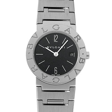 ブルガリ ブルガリブルガリ BB26SSD ブラック レディース 時計 【中古】【wristwatch】