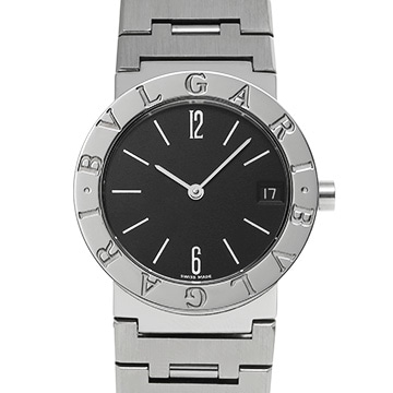 ブルガリ ブルガリブルガリ BB30SSD ブラック ユニセックス 時計 【中古】【wristwatch】