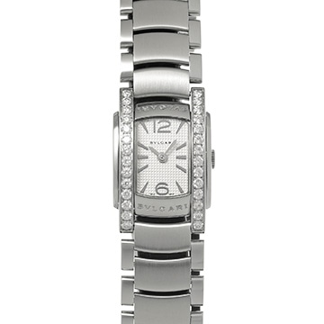 ブルガリ アショーマ AA26S シルバー レディース 時計 【中古】【wristwatch】