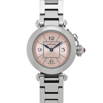 カルティエ ミスパシャ W3140008 ピンク レディース 時計 【中古】【wristwatch】