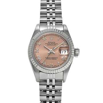 ロレックス デイトジャスト 69174 ピンク レディース 時計 【中古】【wristwatch】
