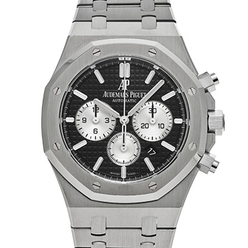 オーデマ ピゲ ロイヤルオーク クロノグラフ 26331ST.OO.1220ST.02 ブラック/シルバー メンズ 時計 【中古】【wristwatch】