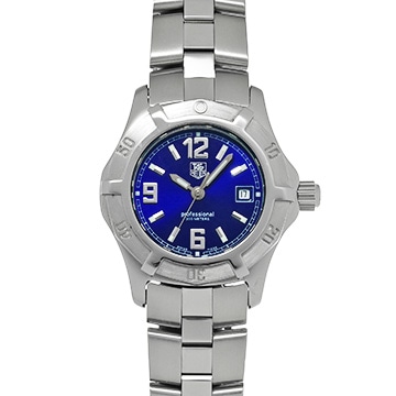 タグ ホイヤー プロフェッショナル200 WN1312.BA0333 ブルー レディース 時計 【中古】【wristwatch】