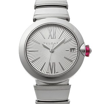 ブルガリ ルチェア LU33S シルバー レディース 時計 【中古】【wristwatch】