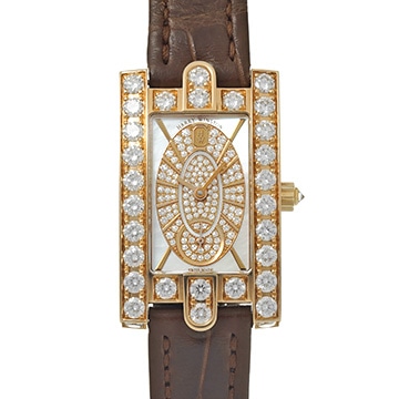 ハリー ウィンストン アヴェニュー  AVEQHM21 ホワイトシェル/ダイヤモンド レディース 時計 【中古】【wristwatch】