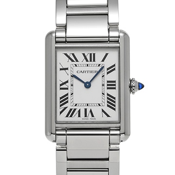 カルティエ タンク マスト LM WSTA0052 シルバー メンズ 時計 【中古】【wristwatch】