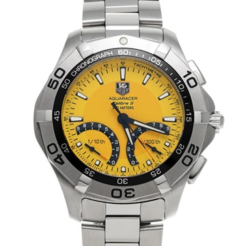 タグ ホイヤー ニューアクアレーサー キャリバーS CAF7013.BA0815 ブラック メンズ 時計 【中古】【wristwatch】
