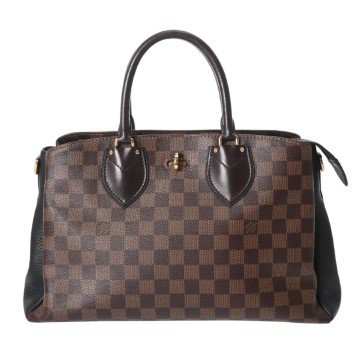 ルイ ヴィトン ダミエ ノルマンディー ブラック N41487 ダミエキャンバス レディース バッグ 【中古】【bag】