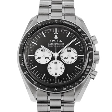 オメガ スピードマスター ムーンウォッチ プロフェッショナル コーアクシャル マスタークロノメーター クロノグラフ 310.30.42.50.01.004 ブラック/ホワイト メンズ 時計 【中古】【wristwatch】