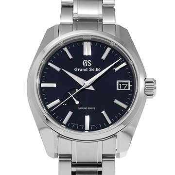 グランドセイコー ヘリテージコレクション スプリングドライブ SBGA375 ミッドナイトブルー メンズ 時計 【中古】【wristwatch】
