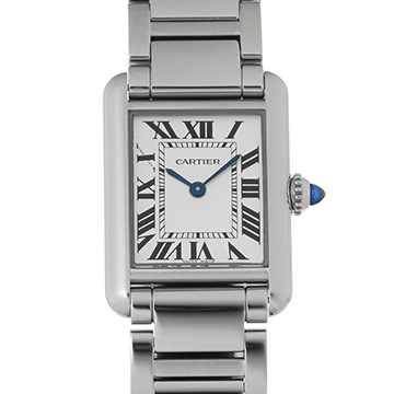 カルティエ タンク マスト SM WSTA0051 シルバー レディース 時計 【中古】【wristwatch】