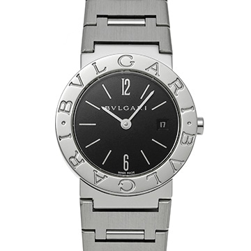ブルガリ ブルガリブルガリ BB26SS ブラック レディース 時計 【中古】【wristwatch】