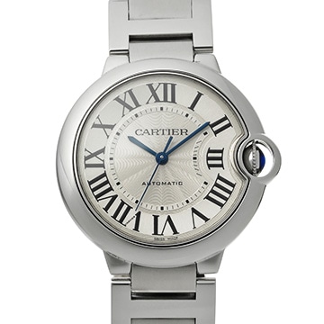 カルティエ バロンブルー ドゥ カルティエ 36mm W6920046 シルバー ユニセックス 時計 【中古】【wristwatch】