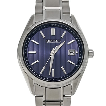 セイコー セイコーコレクション SBTM339 ブルー メンズ 時計 【中古】【wristwatch】