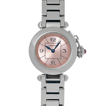 カルティエ ミスパシャ W3140008 ピンク レディース 時計 【中古】【wristwatch】