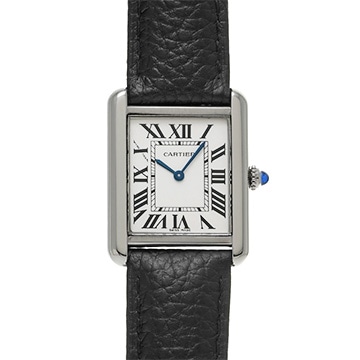 カルティエ タンク ソロ SM W5200005 シルバー レディース 時計 【中古】【wristwatch】