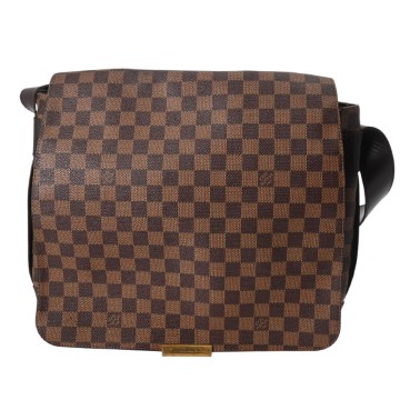 ルイ ヴィトン ダミエ バスティーユ ブラウン N45258 ダミエキャンバス ユニセックス バッグ 【中古】【bag】