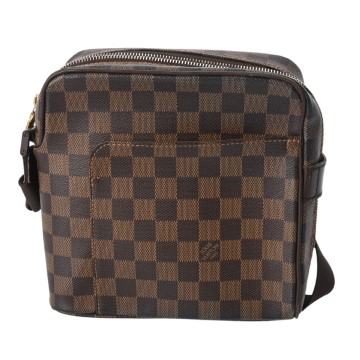ルイ ヴィトン ダミエ オラフ PM ブラウン N41442 ダミエキャンバス ユニセックス バッグ 【中古】【bag】