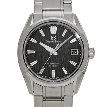 グランドセイコー エボリューション9 白樺 ブティック限定 SLGH017 ブラック メンズ 時計 【中古】【wristwatch】