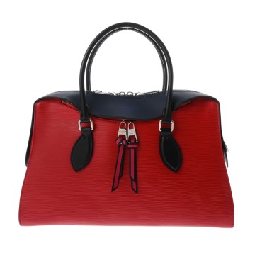 ルイ ヴィトン エピ テュイルリートート レッド/ブルー M53544 レザー ユニセックス バッグ 【中古】【bag】