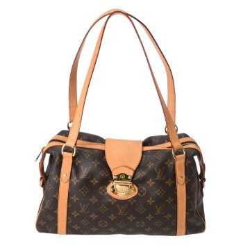 ルイ ヴィトン モノグラム ストレーザ PM ブラウン M51186 モノグラムキャンバス レディース バッグ 【中古】【bag】