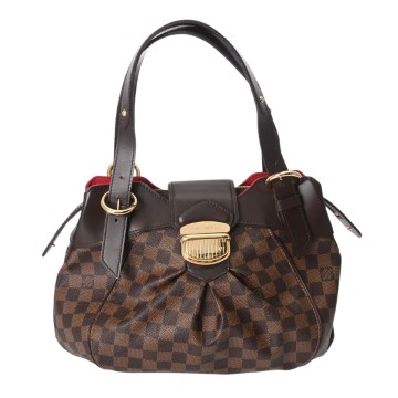 ルイ ヴィトン ダミエ システィナ PM エベヌ N41542 ダミエキャンバス レディース バッグ 【中古】【bag】