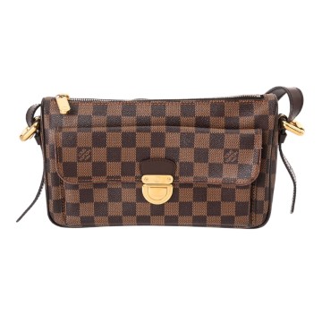 ルイ ヴィトン ダミエ ラヴェッロ GM ブラウン N60006 ダミエキャンバス レディース バッグ 【中古】【bag】