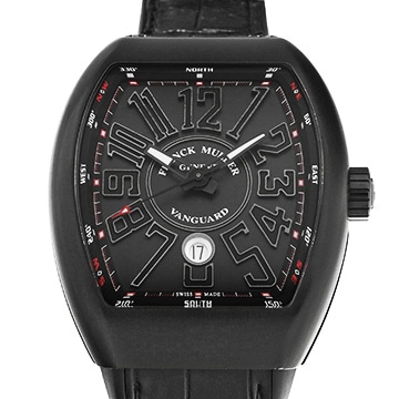 フランクミュラー ヴァンガード V45SCDTTTNRBRTT ブラック メンズ 時計 【中古】【wristwatch】