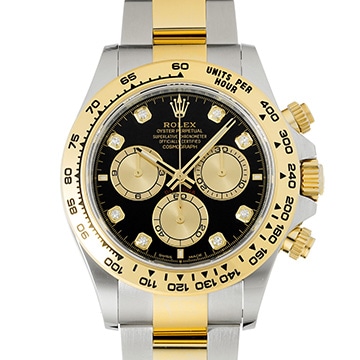 ロレックス コスモグラフ デイトナ 126503G ブラック/ダイヤモンド メンズ 時計 【中古】【wristwatch】