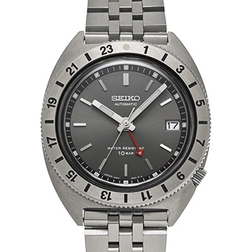 セイコー プロスペックス フィールドマスター ナビゲータータイマー SBEJ015 グレー メンズ 時計 【中古】【wristwatch】