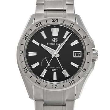 グランドセイコー エボリューション9 コレクション スプリングドライブ GMT SBGE283 ブラック メンズ 時計 【新品】【wristwatch】