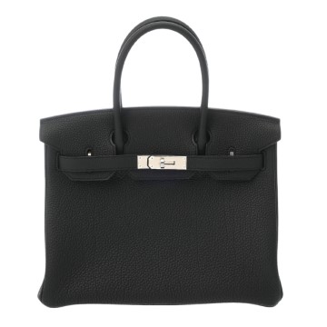 エルメス バーキン 30 ブラック トゴ レディース バッグ 【新品】【bag】
