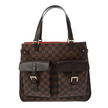 ルイ ヴィトン ダミエ ユゼス ブラウン N51128 ダミエキャンバス レディース バッグ 【中古】【bag】