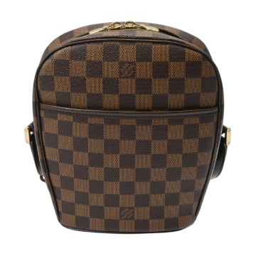 ルイ ヴィトン ダミエ イパネマ PM ブラウン N51294 ダミエキャンバス レディース バッグ 【中古】【bag】