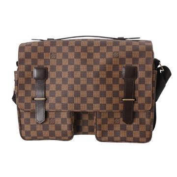 ルイ ヴィトン ダミエ ブロードウェイ ブラウン N42270 ダミエキャンバス ユニセックス バッグ 【中古】【bag】