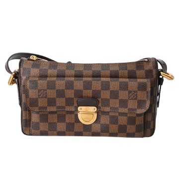 ルイ ヴィトン ダミエ ラヴェッロ GM ブラウン N60006 ダミエキャンバス レディース バッグ 【中古】【bag】
