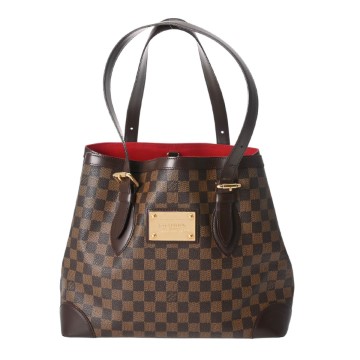ルイ ヴィトン ダミエ ハムステッド MM ブラウン N51204 ダミエキャンバス レディース バッグ 【中古】【bag】