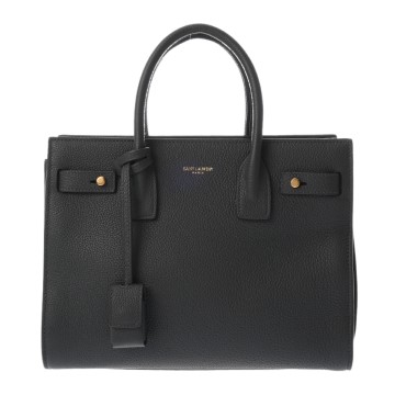 サンローラン サックドジュール 2WAY グレー GUE717448.1022 レザー レディース バッグ 【中古】【bag】