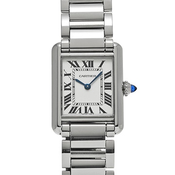 カルティエ タンク マスト SM WSTA0051 シルバー レディース 時計 【中古】【wristwatch】