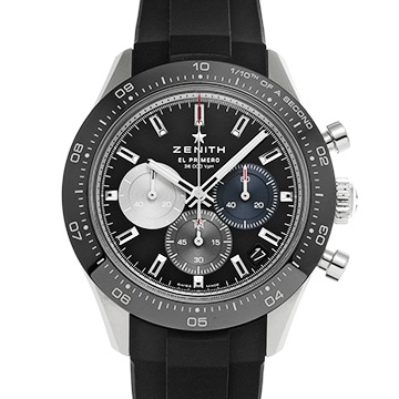 ゼニス クロノマスター エル・プリメロ スポーツ 03.3100.3600/21.C822 ブラックラッカー メンズ 時計 【中古】【wristwatch】