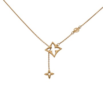 ルイ ヴィトン ネックレス LV フラワーグラム ゴールド M01234 メタル レディース ジュエリー 【中古】【jewelry】