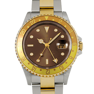 ロレックス GMTマスターII 16713 ブラウン メンズ 時計 【中古】【wristwatch】