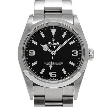 ロレックス エクスプローラー 114270 ブラック メンズ 時計 【中古】【wristwatch】