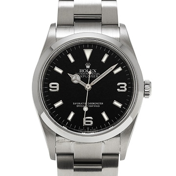 ロレックス エクスプローラー 114270 ブラック メンズ 時計 【中古】【wristwatch】